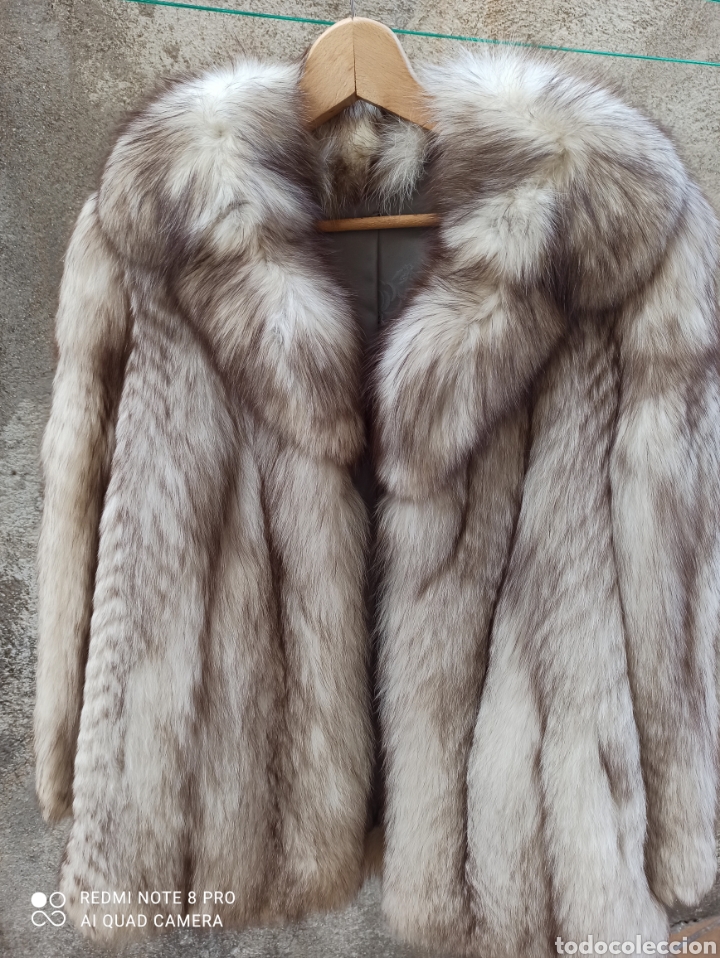 Vintage: espectacular Chaquet&oacute;n de zorro. Impecable - Foto 2