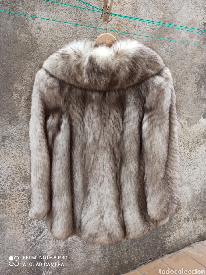 Vintage: espectacular Chaquet&oacute;n de zorro. Impecable - Foto 8