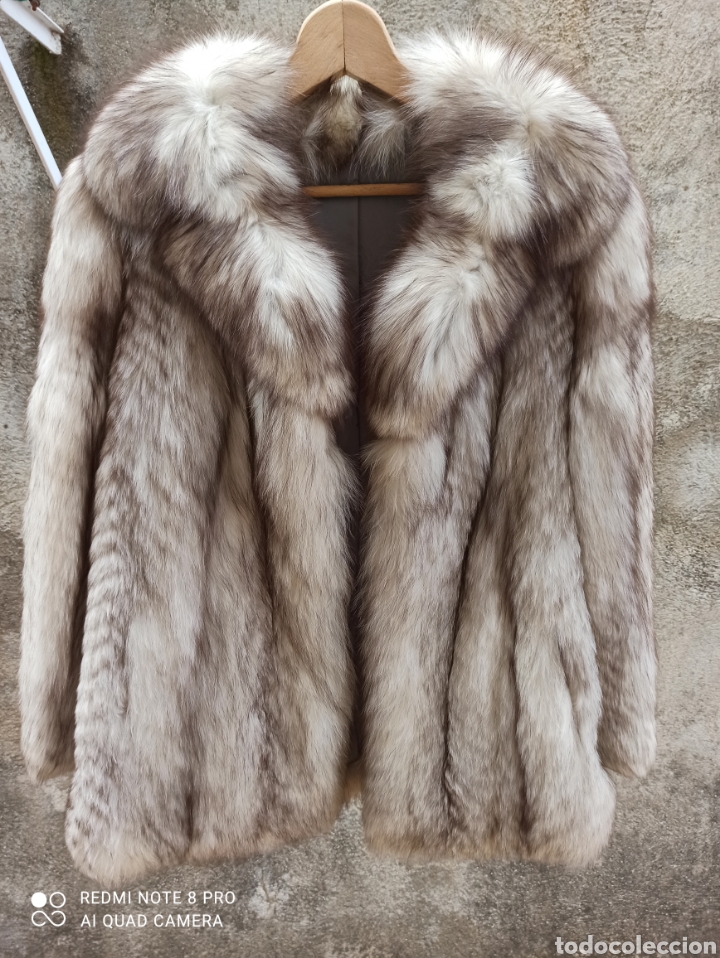 Vintage: espectacular Chaquet&oacute;n de zorro. Impecable - Foto 9
