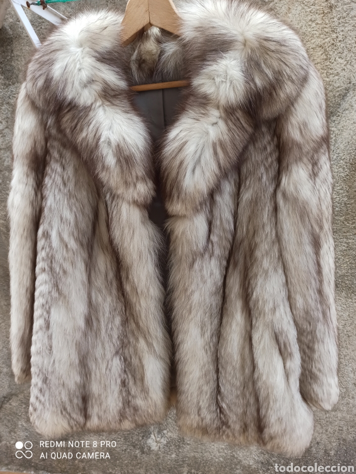 Vintage: espectacular Chaquet&oacute;n de zorro. Impecable - Foto 1