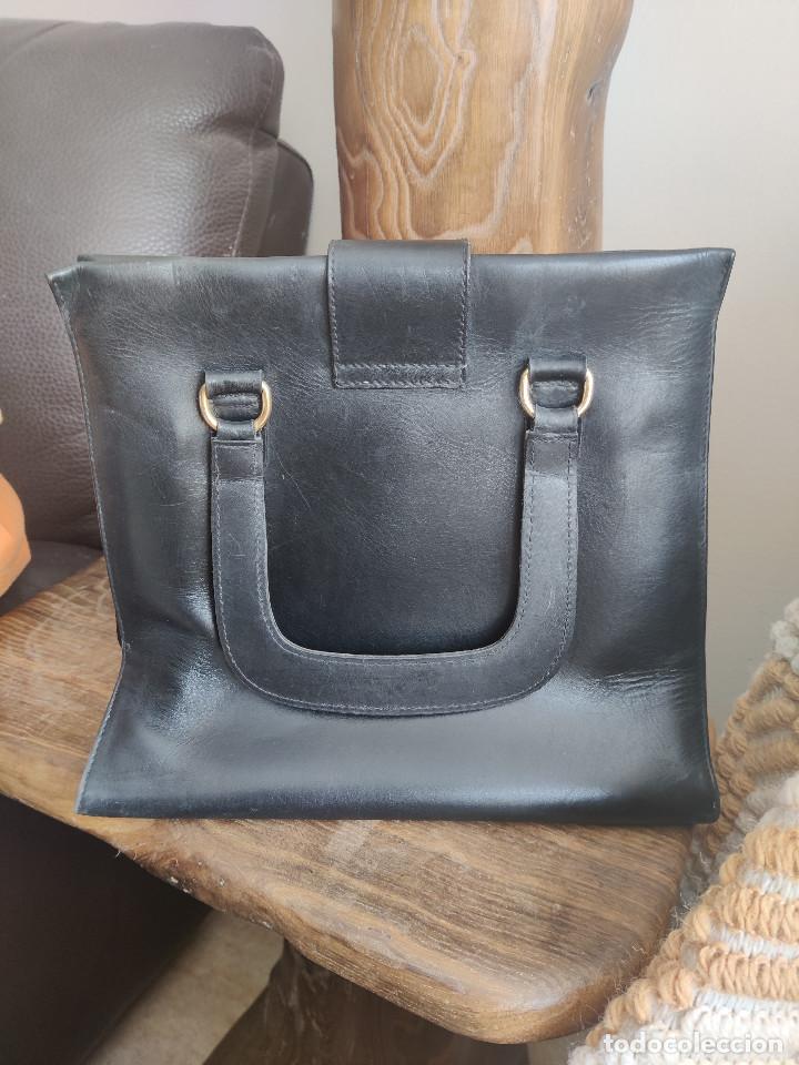 Vintage: bolso de piel vintage - Foto 2