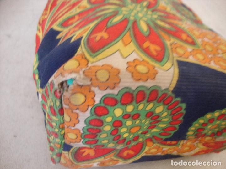 Vintage: BOLSO VINTAGE TELA ESTAMPADO - Foto 8