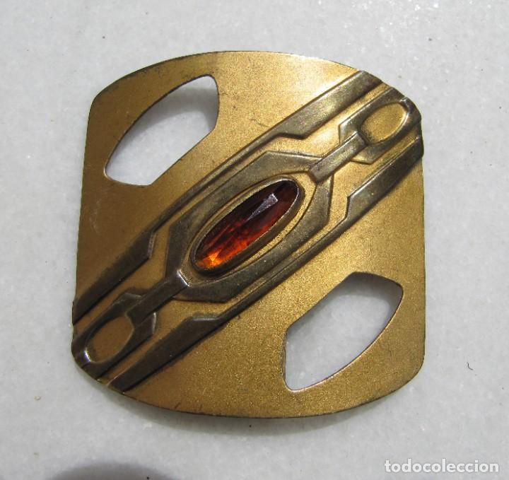 Vintage: Hebilla de cintur&oacute;n o zapato art deco - Foto 1