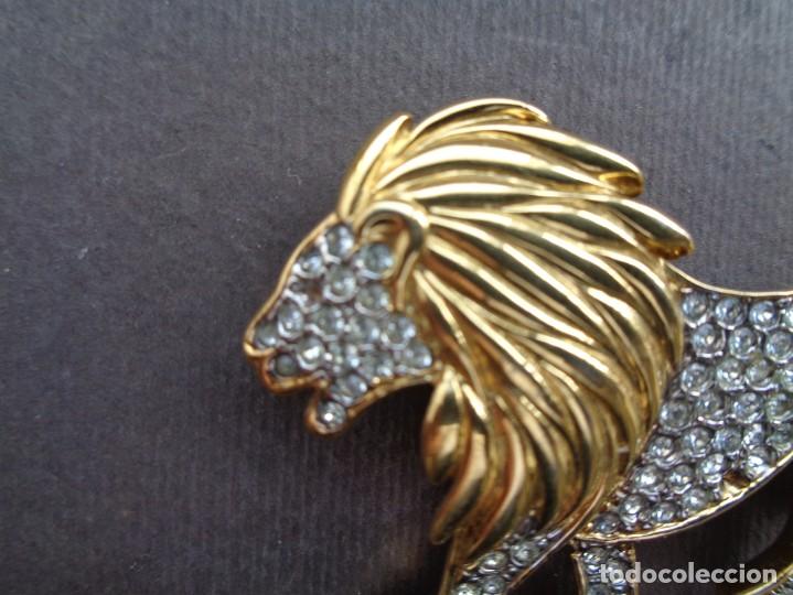Vintage: BROCHE DE SE&Ntilde;ORA EN FORMA DE LEON - Foto 2