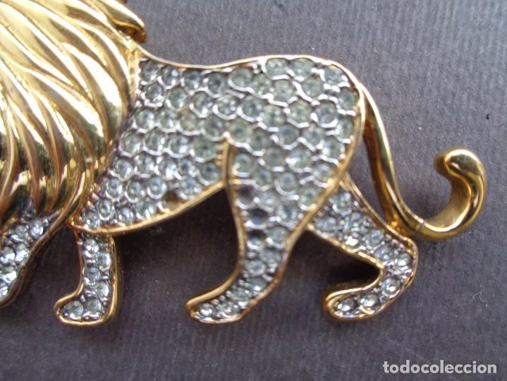 Vintage: BROCHE DE SE&Ntilde;ORA EN FORMA DE LEON - Foto 3