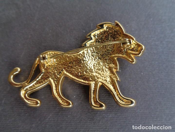 Vintage: BROCHE DE SE&Ntilde;ORA EN FORMA DE LEON - Foto 4
