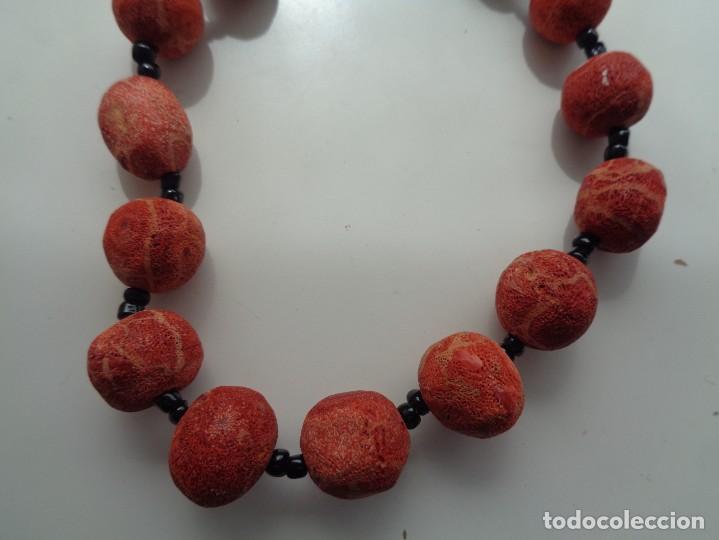 Vintage: ORIGINAL COLLAR EN ROJO Y NEGRO - Foto 3