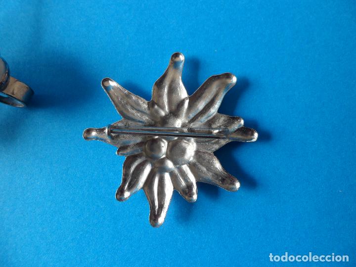 Vintage: Broche y Alfiler de flores - Complementos de vestir - Foto 4
