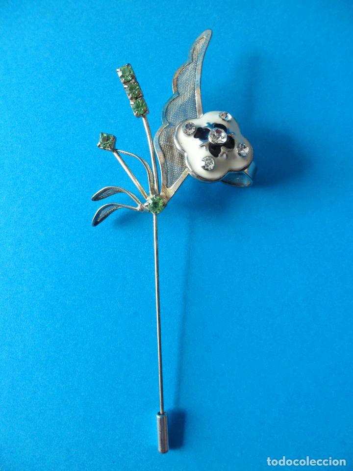 Vintage: Broche y Alfiler de flores - Complementos de vestir - Foto 5