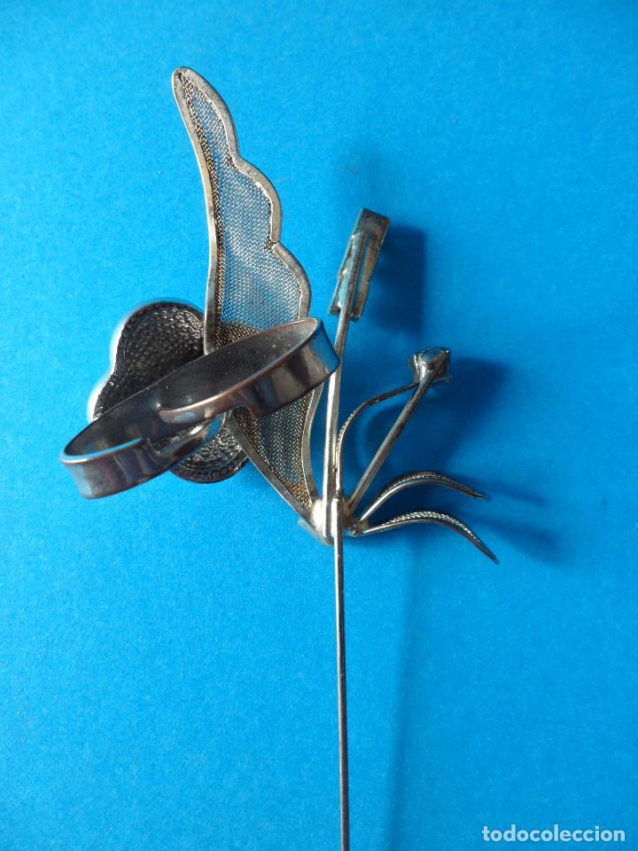 Vintage: Broche y Alfiler de flores - Complementos de vestir - Foto 13