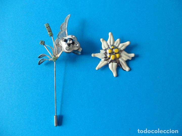 Vintage: Broche y Alfiler de flores - Complementos de vestir - Foto 1