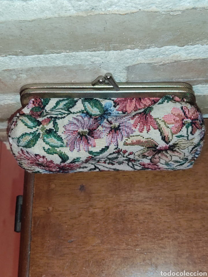 Vintage: Neceser petit point,con espejo, vintage. - Foto 5