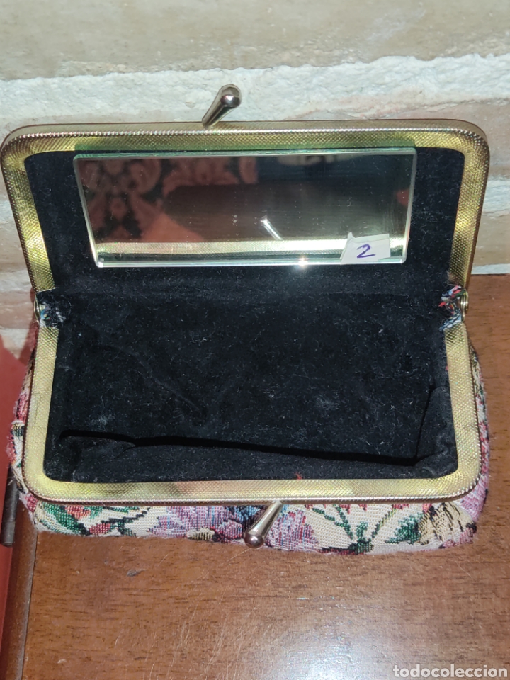 Vintage: Neceser petit point,con espejo, vintage. - Foto 6