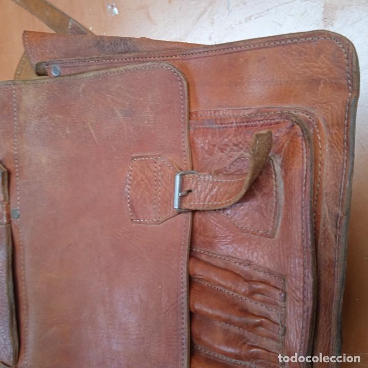 Vintage: Malet&iacute;n antiguo, de cuero - Foto 2