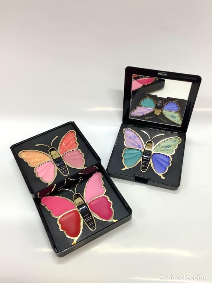 Vintage: ESTUCHE DE MAQUILLAJE LES PAPILLONS. - Foto 3