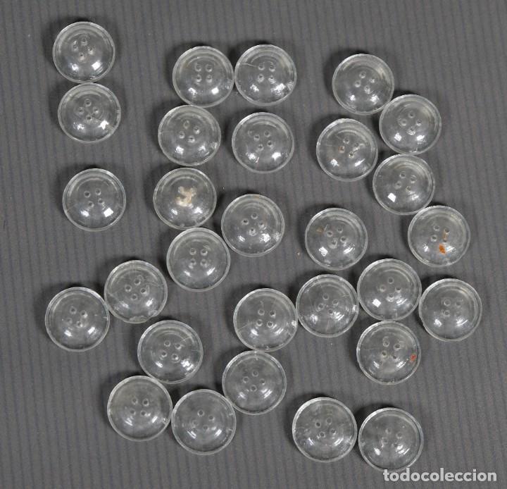 Vintage: Lote botones en cristal - Foto 1