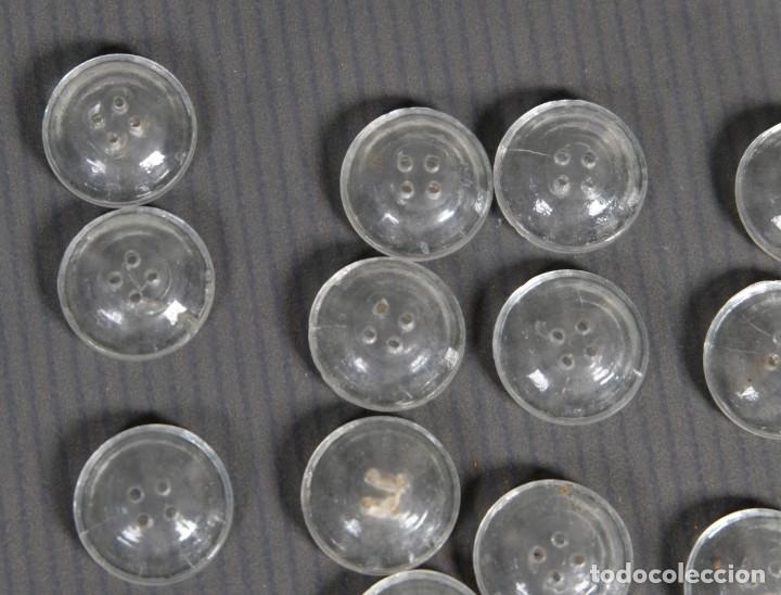 Vintage: Lote botones en cristal - Foto 2