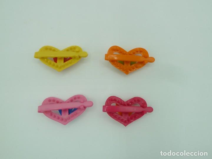 Vintage: Lote Pasadores pelo. Coraz&oacute;n - Foto 3