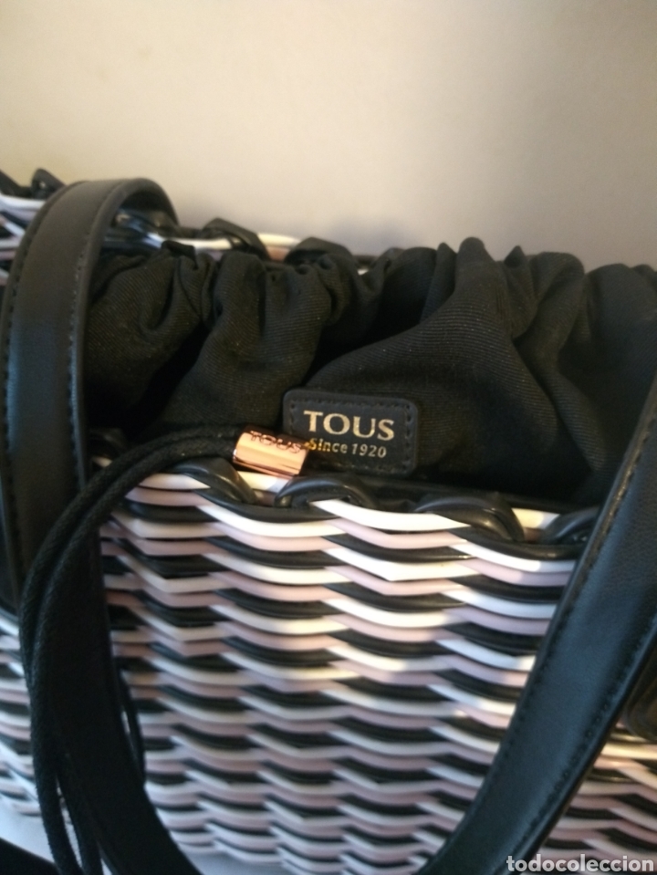 Vintage: Bolso cesto asa corta TOUS - Foto 4