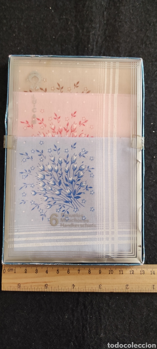 Vintage: Caja de pa&ntilde;uelos - Foto 3