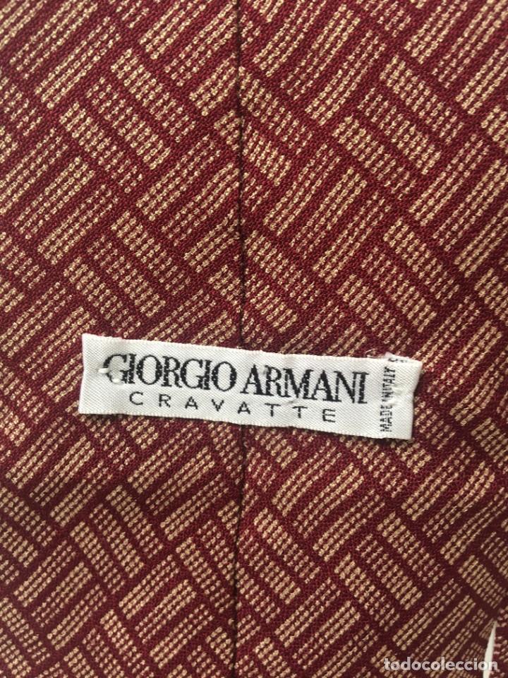 Vintage: GIORGIO ARMANI Corbata ITALIA - Foto 4