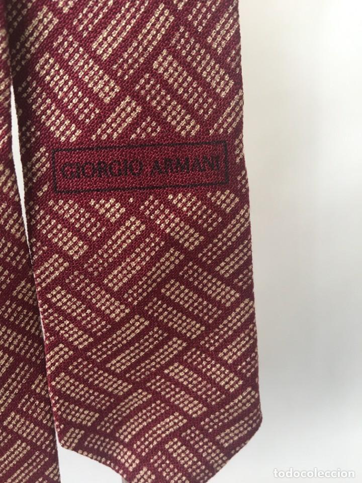 Vintage: GIORGIO ARMANI Corbata ITALIA - Foto 5