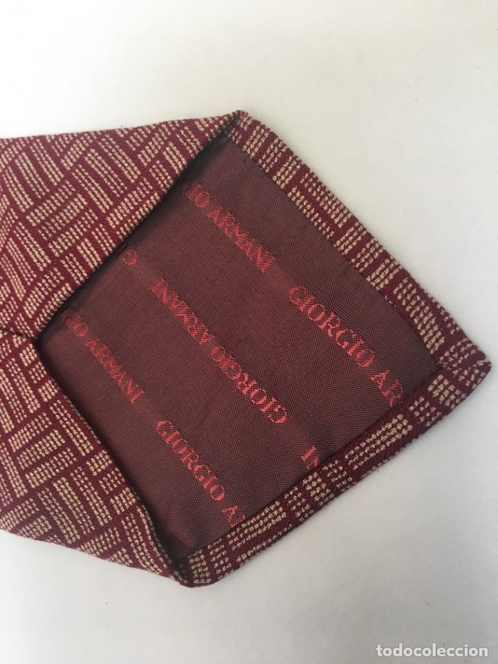 Vintage: GIORGIO ARMANI Corbata ITALIA - Foto 7