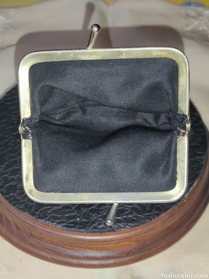 Vintage: Monedero petit point,vintage. - Foto 4
