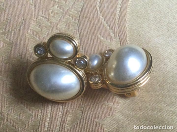 Vintage: PENDIENTES PERLA VINTAGE A&Ntilde;O 70 - Foto 2