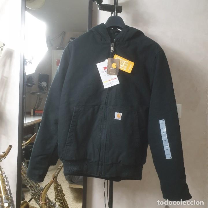chaqueta carhartt duck active con capucha. ropa - Comprar Moda vintage  hombre en todocoleccion - 337133883
