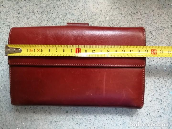 Vintage: Cartera monedero de cuero - Foto 7