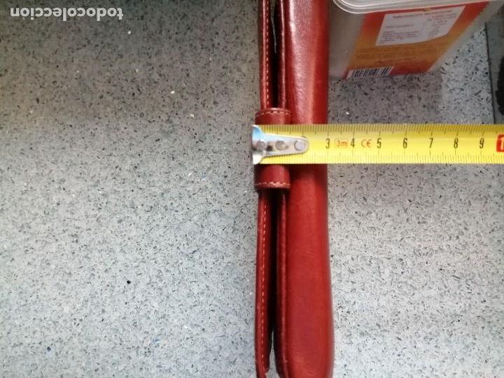 Vintage: Cartera monedero de cuero - Foto 8