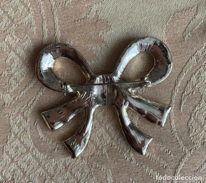 Vintage: BROCHE VINTAGE, LAZO CON PERLAS - Foto 4