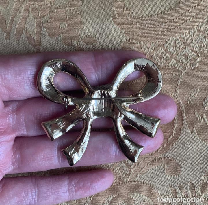 Vintage: BROCHE VINTAGE, LAZO CON PERLAS - Foto 7