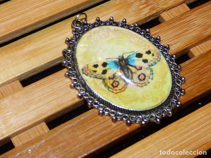 Vintage: Colgante,metal y esmalte - Foto 1