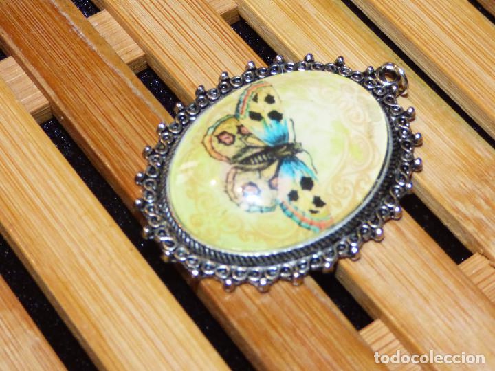 Vintage: Colgante,metal y esmalte - Foto 2