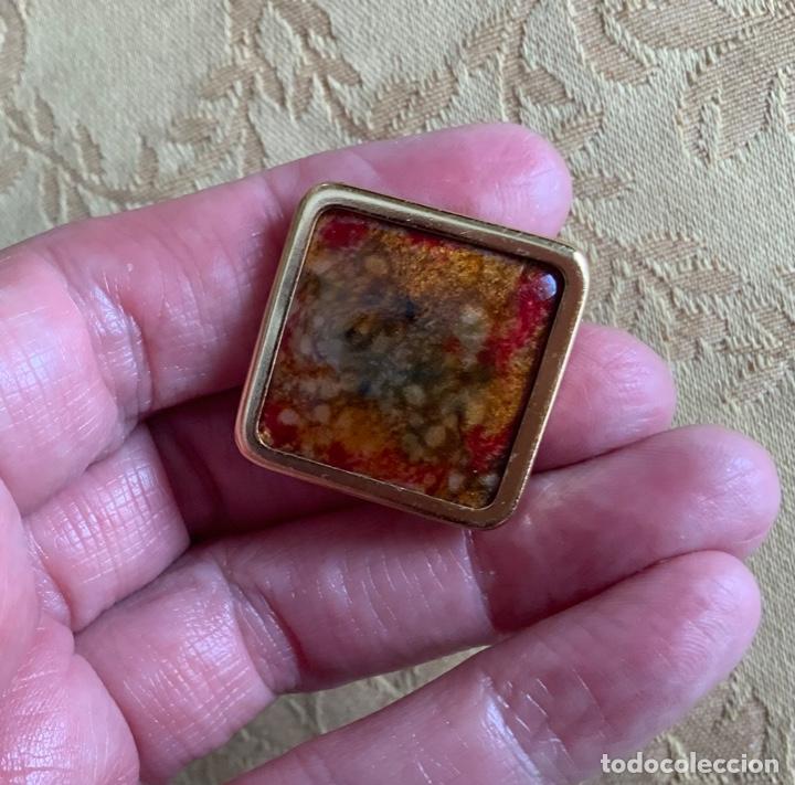 Vintage: PENDIENTES DE ESMALTE, A&Ntilde;OS 70 - Foto 4