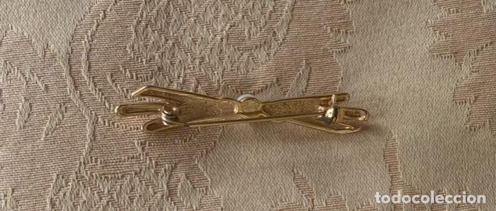 Vintage: BROCHE, ALFILER A&Ntilde;OS 60 CON PERLA - Foto 6