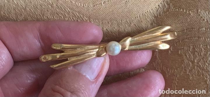 Vintage: BROCHE, ALFILER A&Ntilde;OS 60 CON PERLA - Foto 7