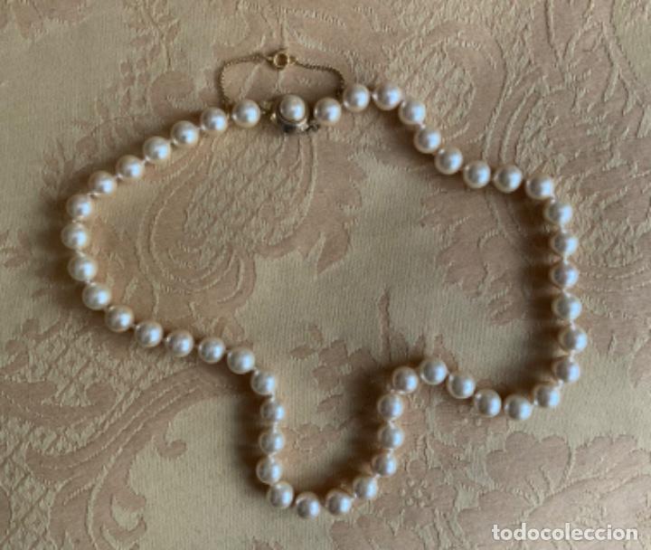 Vintage: COLLAR GARGANTILLA PERLAS DE MENORCA - Foto 3