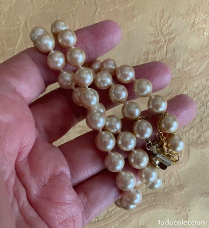 Vintage: COLLAR GARGANTILLA PERLAS DE MENORCA - Foto 4