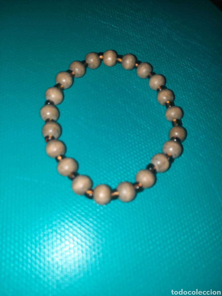 Vintage: PULSERA VINTAGE DE CUENTAS DE MADERA - Foto 2