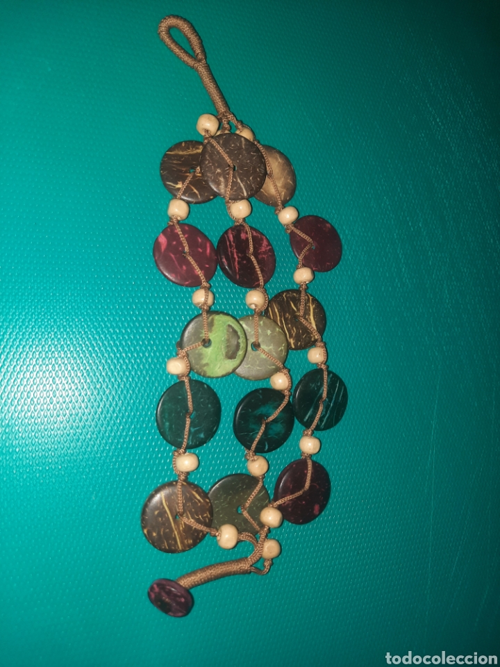 Vintage: PULSERA VINTAGE DE MADERA - Foto 3