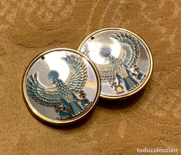 Vintage: PENDIENTES EGIPCIOS VINTAGE - Foto 2
