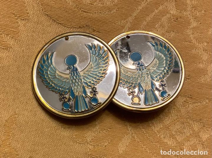 Vintage: PENDIENTES EGIPCIOS VINTAGE - Foto 8