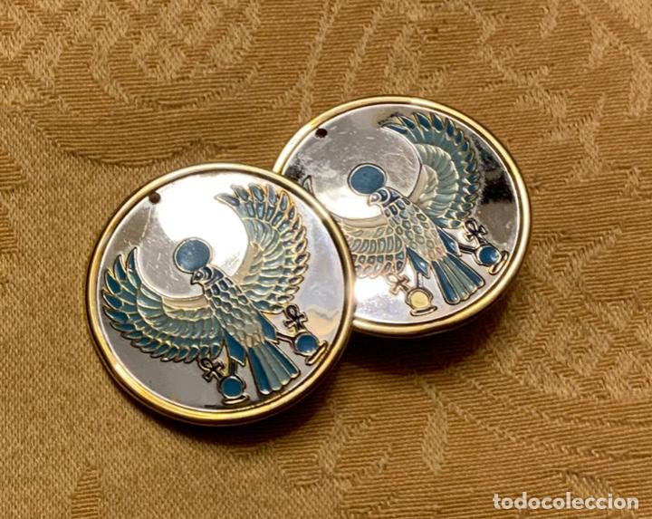 Vintage: PENDIENTES EGIPCIOS VINTAGE - Foto 10