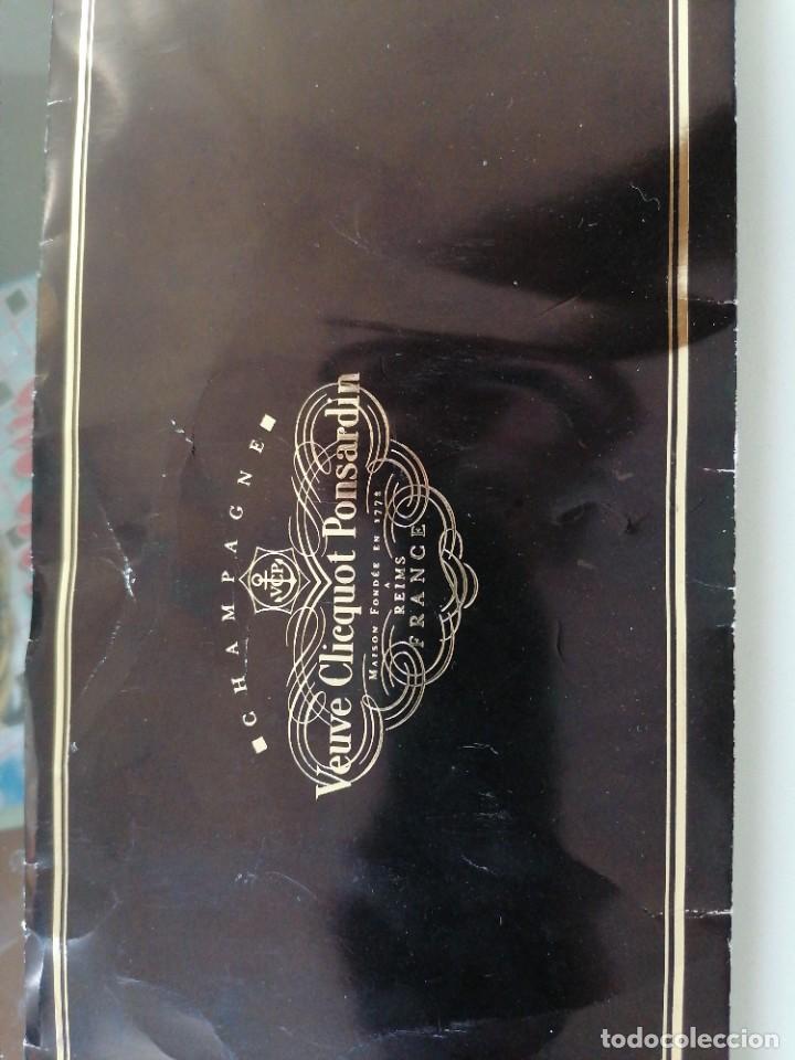 Vintage: Corbata 100% seda. Veuve chicquot ponsardin - Foto 4