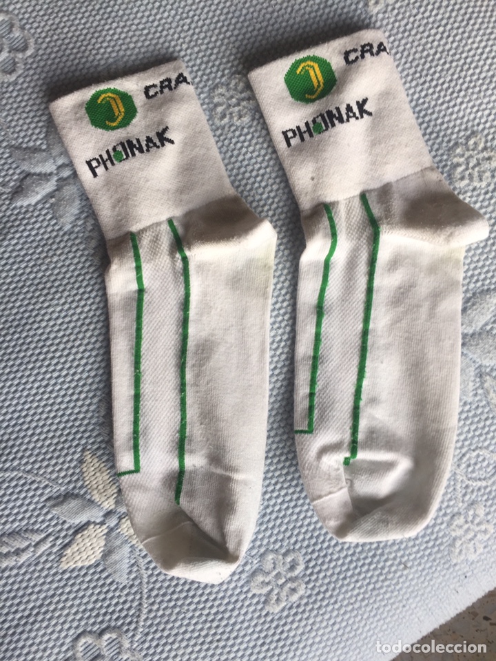 Vintage: Calcetines PHONAK ( de ciclismo ) - Foto 2