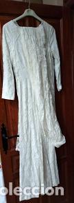 Vintage: Vestido novia, gran cola - Foto 1