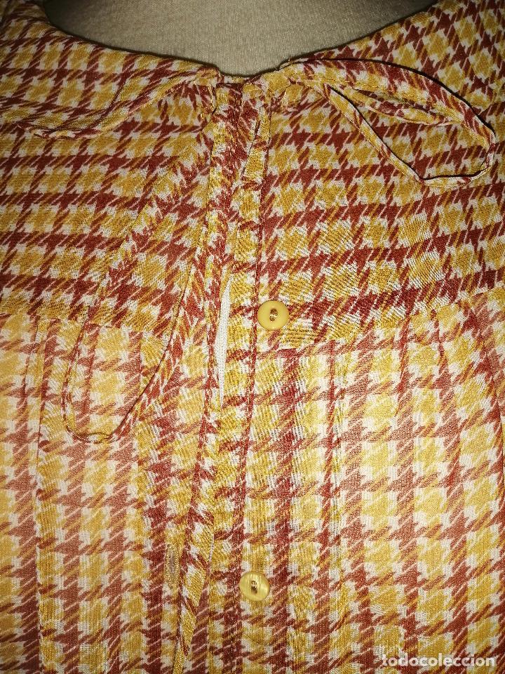 Vintage: Blusa vaporosa - Foto 5